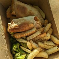 Taquitos at Michezo Vegan Cafe in South Orange