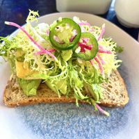 Royal Avocado Toast  #Veganuary at Walt Disney World - Cinderella's Royal Table in Lake Buena Vista