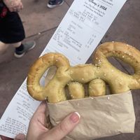 Mickey pretzel   at Walt Disney World - The Land Cart in Lake Buena Vista