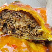 Jamaican Patty at Walt Disney World - The Land Cart in Lake Buena Vista