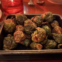 Maple Bourbon Brussel Sprouts  at Walt Disney World - Le Cellier in Lake Buena Vista