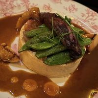 The Tourtiere: it’s about 4 inches in diameter and cost $36. It was really good, but we were so disappointed in the size for the price.  at Walt Disney World - Le Cellier in Lake Buena Vista