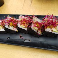 Vegan makis at Kong Bap in Toulouse