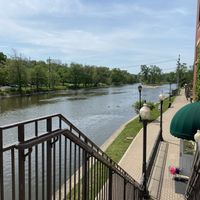 Get an iced beverage & vegan bakery item to go and walk a few steps right over here at Limestone Coffee & Tea in Batavia