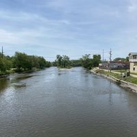 Enjoy the scenic surroundings and be super happy that you don’t eat animals  at Limestone Coffee & Tea in Batavia