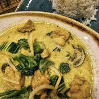 Green Curry (the best!) at Aroi Thai in Vienna
