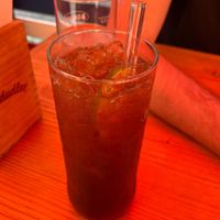 Lime Ice Tea Home Made  at Aroi Thai in Vienna