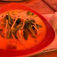 Green Curry with Tofu  at Aroi Thai in Vienna