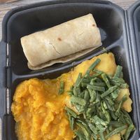 Veggie roti.  at Geeta's Keukentje in Goes