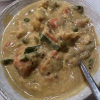 goan vegetable curry with coconut sauce   at Azitra in Raleigh