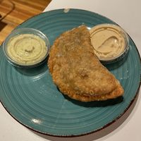 Pinky and the bean - sauce is not vegan  at Koki in Durham