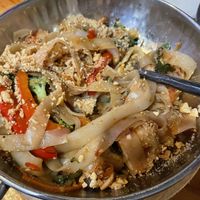 Drunken noodle   at M Pocha in Durham