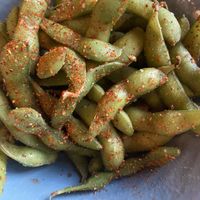 Edamame  at Blockhead Beerworks in Valparaiso
