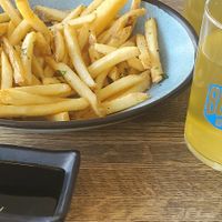 Truffle free minus cheese. Very good! at Blockhead Beerworks in Valparaiso