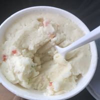 Vegan potato salad  at The Jibarito Stop in Chicago