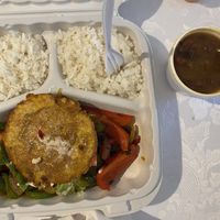 1/2 jibarito plate at The Jibarito Stop in Chicago