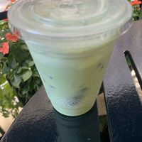 Iced Matcha Latte w/ almond milk  at Peet's Coffee in Chicago