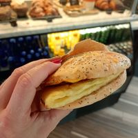 Plant based sandwich at Peet's Coffee in Chicago