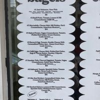 Menu  at Take Two in Brunswick East