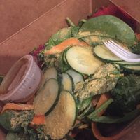 Salad with kick! at Fresh Remedy in Brooklyn