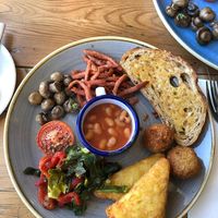 Small vegan breakfast at Lounges - Tretho Lounge in St Ives