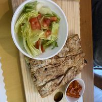The burek- cheese & spinach   at Red Bud Cafe in Daytona Beach