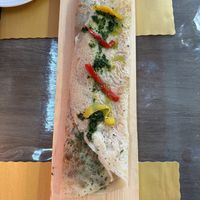 Vegan “Vegetarian crepe"  at Red Bud Cafe in Daytona Beach