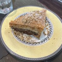Vegan baklava! Available without honey   at Red Bud Cafe in Daytona Beach