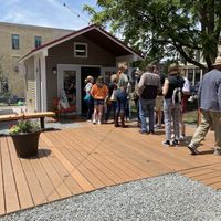 Good things come to those who wait (the line moves quickly) at New Moon Vegan in Batavia