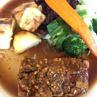 Roast dinner at The Old Thatched Inn in Buckingham