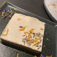 Cheese cake at Hotel Kogerstaete Restaurant in De Koog