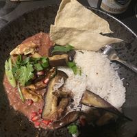 Walnuts and eggplant  at Hotel Kogerstaete Restaurant in De Koog