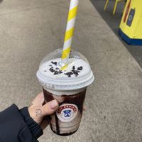 Oreo milkshake   at Fat Annie's in Leeds