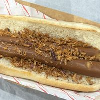 V Frank (without the sauces)  at Fat Annie's in Leeds