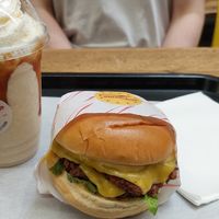 Burger supreme at Fat Annie's in Leeds