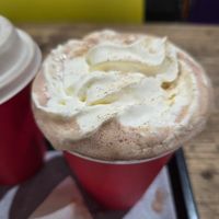 Gingerbread Hot Chocolate 😋 at Fat Annie's in Leeds