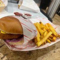 Uncle Will’s Ranch Burger  at Fat Annie's in Leeds