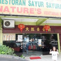 Shop Front. at Nature's Vegetarian Restaurant in Subang Jaya