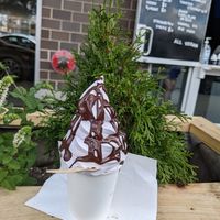 Lavender with dark chocolate at Cold Truth in Detroit