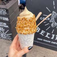 pumpkin with toasted coconut   at Cold Truth in Detroit