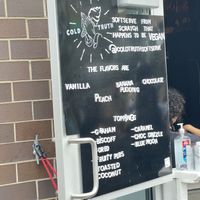 Menu   at Cold Truth in Detroit