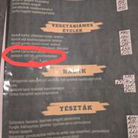  at Ragazzi bistro in Esztergom