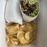 Southwestern Wrap (vegan as is)  at Astoria Coffeehouse & Bistro in Astoria