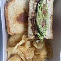 Vegan tempeh BLTA!   at Astoria Coffeehouse & Bistro in Astoria