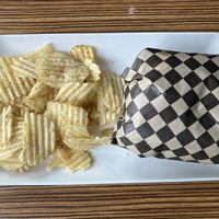 Black bean burger  at Astoria Coffeehouse & Bistro in Astoria