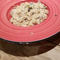 Risotto in mushroom sauce at La Gorda de las Delicias in Sevilla