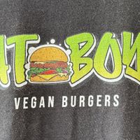   at Fat Boy's Vegan Burgers in Brooklyn