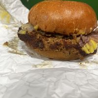   at Fat Boy's Vegan Burgers in Brooklyn