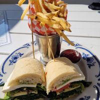 Veggie Po-boy at NOLA in Palo Alto