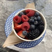 Berry bowl. at Konditorei in Sun Valley